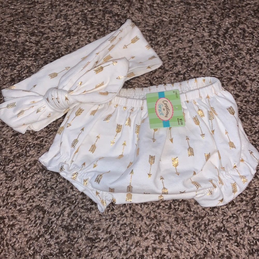 Bloomers and headband set